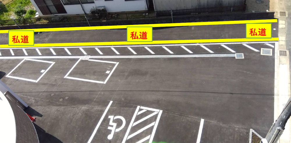 駐車場の止め方｜特別養護老人ホーム｜福岡｜かあむ茜月